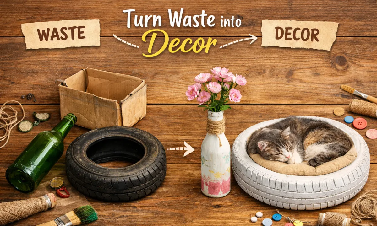 Turn Waste into Decor